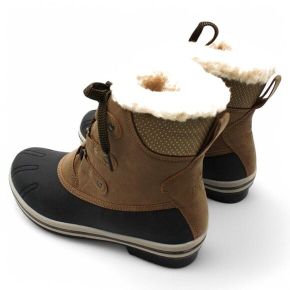 Pawz Women's Shoes Ginnie Almond Toe Ankle Cold Weather Boots - Picture 5 of 8